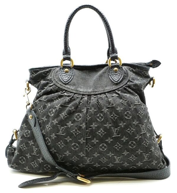 11571138 Louis Vuitton Neo Cabby GM 2WAY Bag Monogram Denim Black