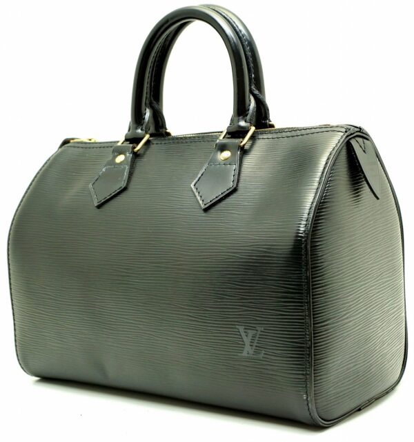 11571200 1 Louis Vuitton Speedy 25 Mini Bag Epi Black