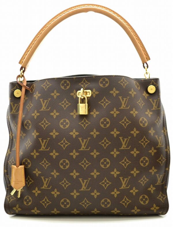 11571205 Louis Vuitton Gaia Shoulder Bag Monogram Black