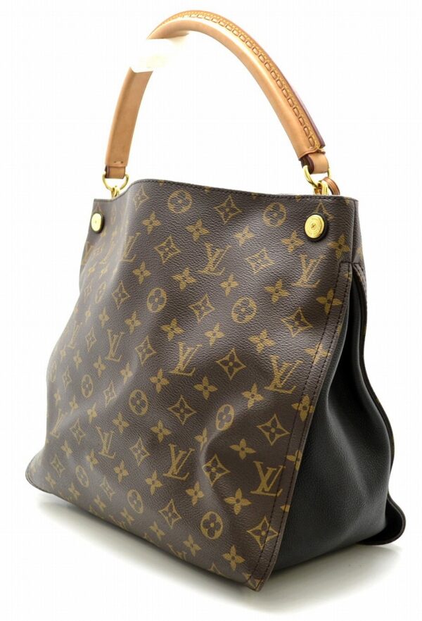 11571205 1 Louis Vuitton Gaia Shoulder Bag Monogram Black