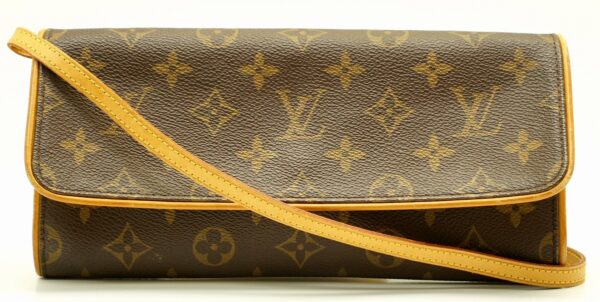 11571208 Louis Vuitton Twin GM Shoulder Bag Monogram Brown