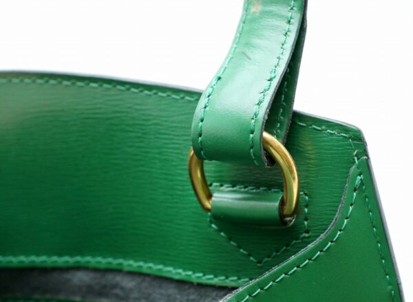 11571250 6 Louis Vuitton Cluny Shoulder Bag Epi Green