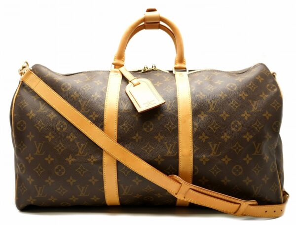 11571454 Louis Vuitton Keepall Bandouliere 50 2WAY Bag Monogram Brown