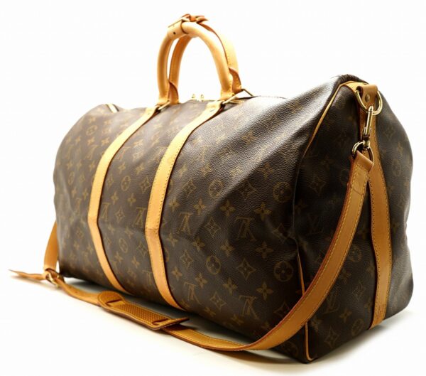 11571454 1 Louis Vuitton Keepall Bandouliere 50 2WAY Bag Monogram Brown