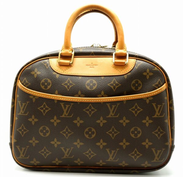 11571458 Louis Vuitton Trouville Handbag Monogram Brown