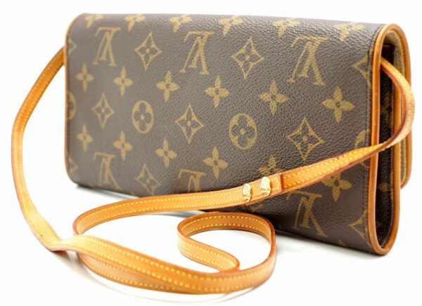 11571466 1 Louis Vuitton Twin GM Shoulder Bag Monogram Brown