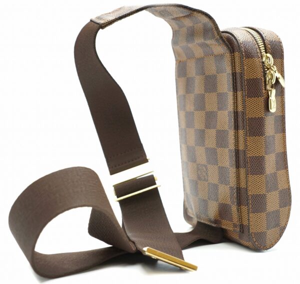 11571481 1 Louis Vuitton Jeronimos Body Bag Damier Brown