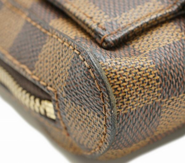 11571481 2 Louis Vuitton Jeronimos Body Bag Damier Brown