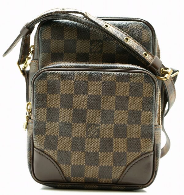 11571492 Louis Vuitton Amazon Shoulder Bag Damier Brown