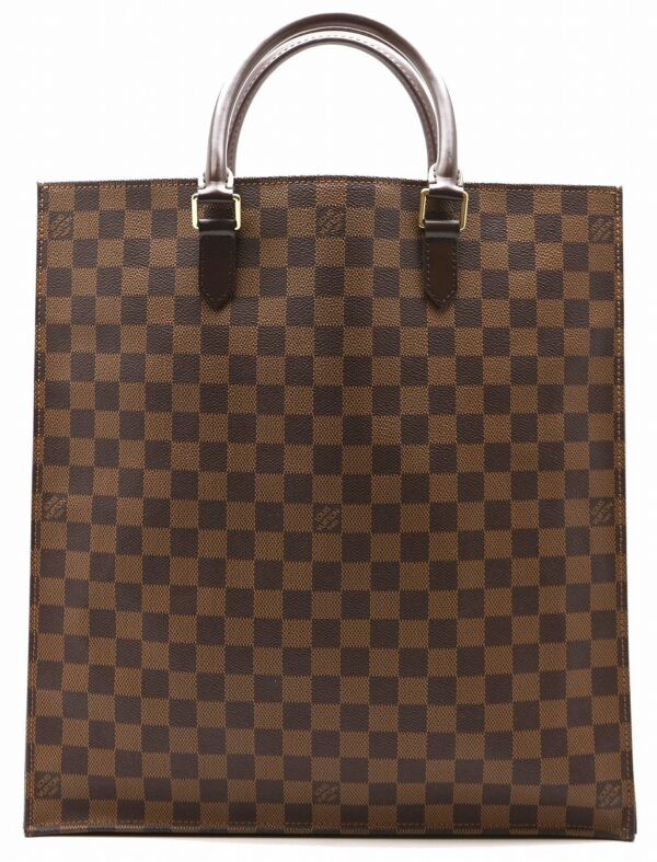 11580519 Louis Vuitton Sac Plat Tote Bag Damier Brown