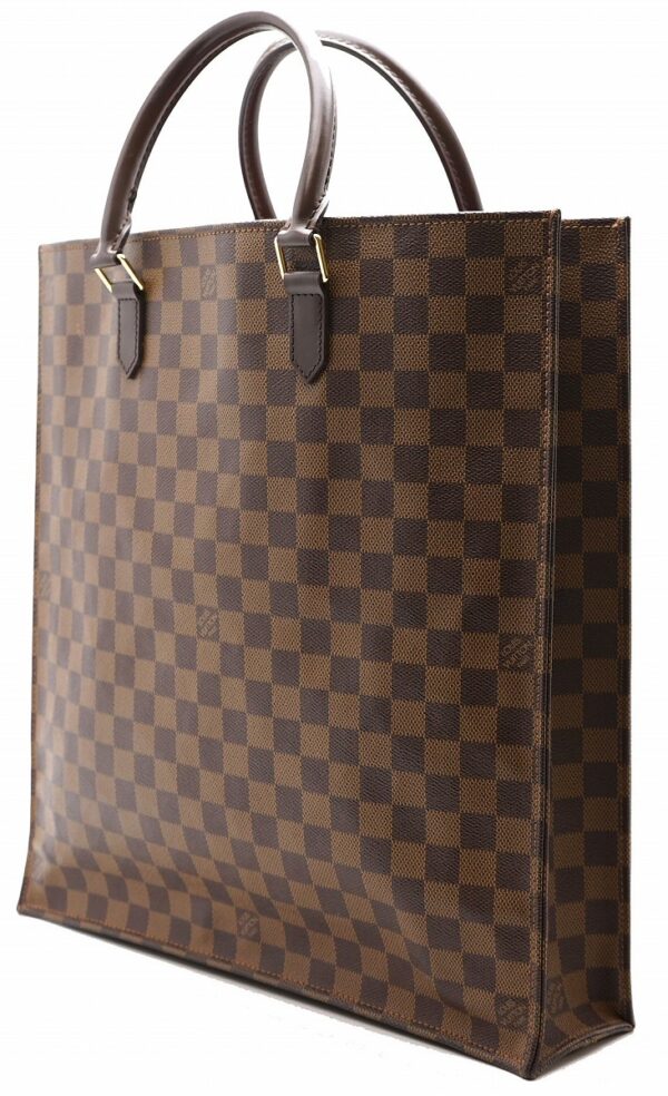 11580519 1 Louis Vuitton Sac Plat Tote Bag Damier Brown