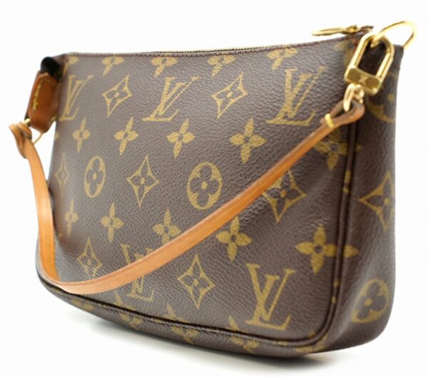 11580640 1 Louis Vuitton Pochette Accessory Pouch Monogram Brown