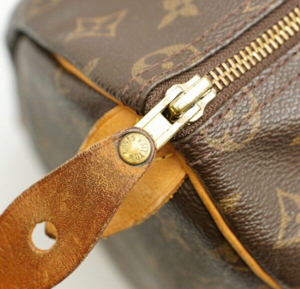 11580682 6 Louis Vuitton Speedy 35 Mini Bag Monogram Brown