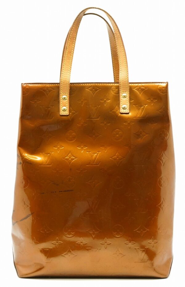 11580837 Louis Vuitton Lead MM Tote Bag Vernis Bronze