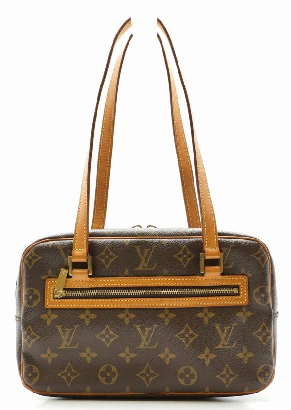 11580850 Louis Vuitton Cite MM Shoulder Bag Monogram Brown