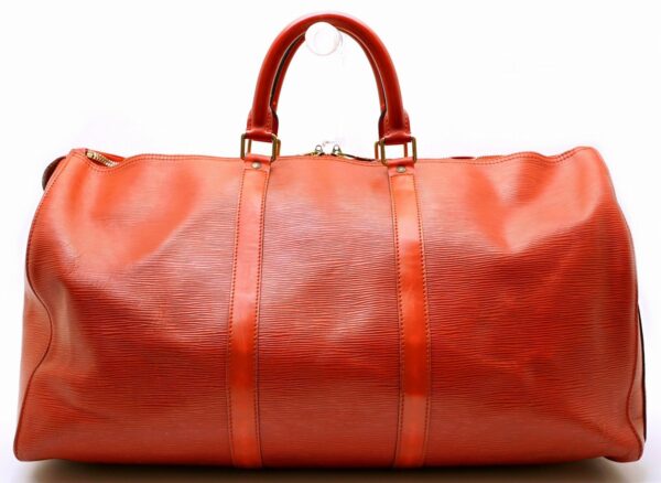 11580851 Louis Vuitton Keepall 50 Bag Epi Red