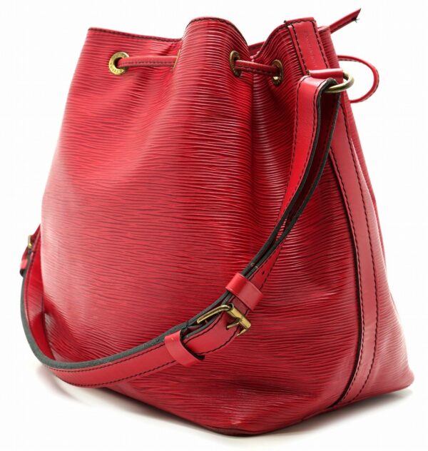 11580852 1 Louis Vuitton Petit Noe Shoulder Bag Epi Red