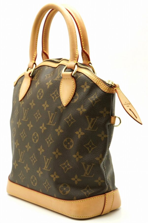 11580860 1 Louis Vuitton Lockit Handbag Monogram Brown