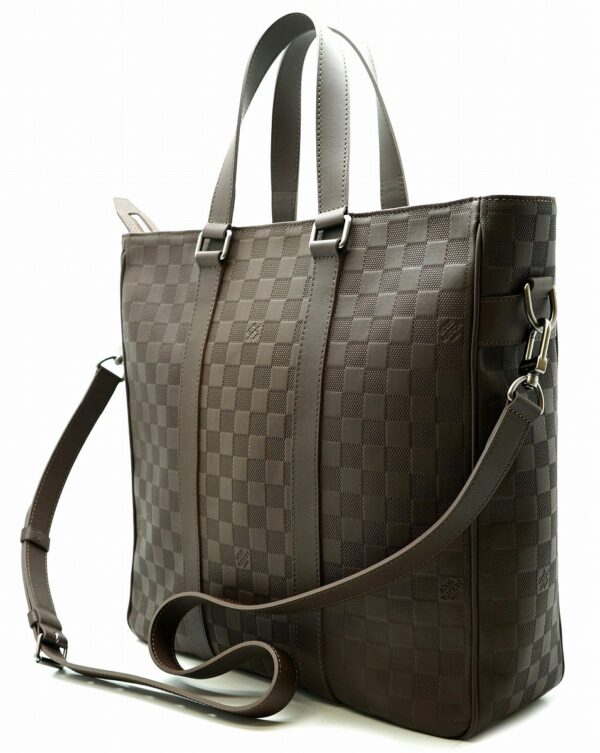 11580990 1 Louis Vuitton Neo Tadao 2WAY Bag Damier Infini Brown