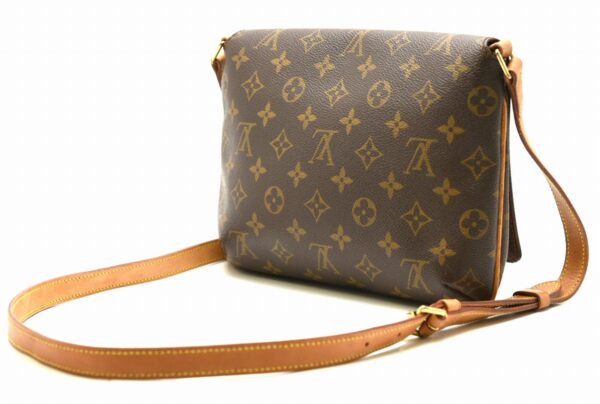 11580997 1 Louis Vuitton Musette Tango Shoulder Bag Monogram Brown