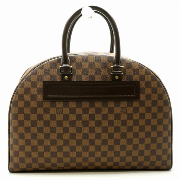 11581021 Louis Vuitton Nolita 24R Travel Bag Damier Brown