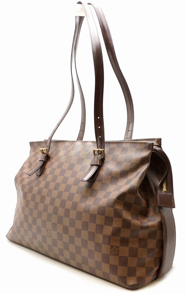 11581112 1 Louis Vuitton Chelsea Tote Bag Damier Brown