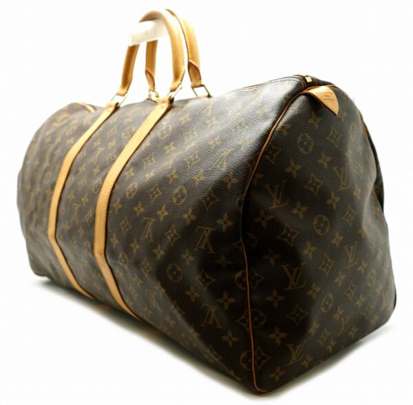 11581207 1 Louis Vuitton Keepall 55 Bag Monogram Brown