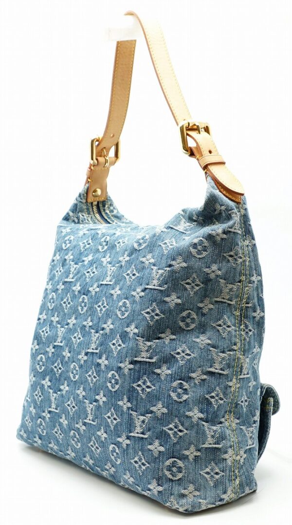 11581228 1 Louis Vuitton Baggy GM Shoulder Bag Monogram Denim Blue