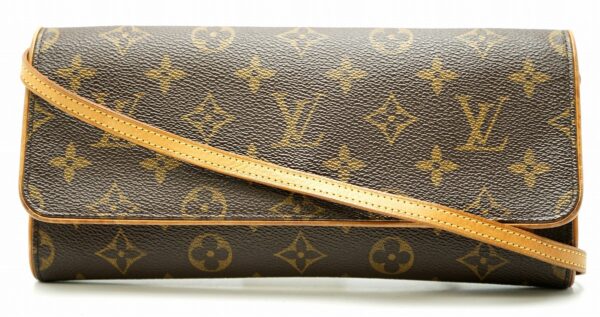 11581333 Louis Vuitton Twin GM Shoulder Bag Monogram Brown