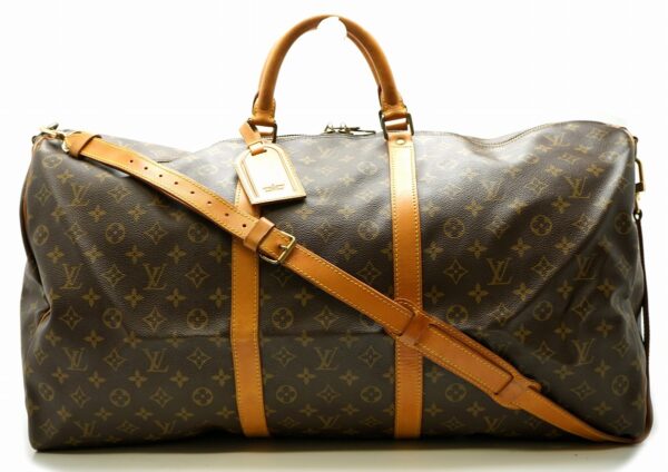 11581343 Louis Vuitton Keepall Bandouliere 60 Bag Monogram Brown