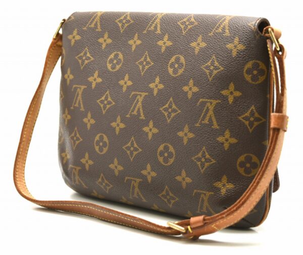 11581353 1 Louis Vuitton Musette Tango Shoulder Bag Monogram Brown