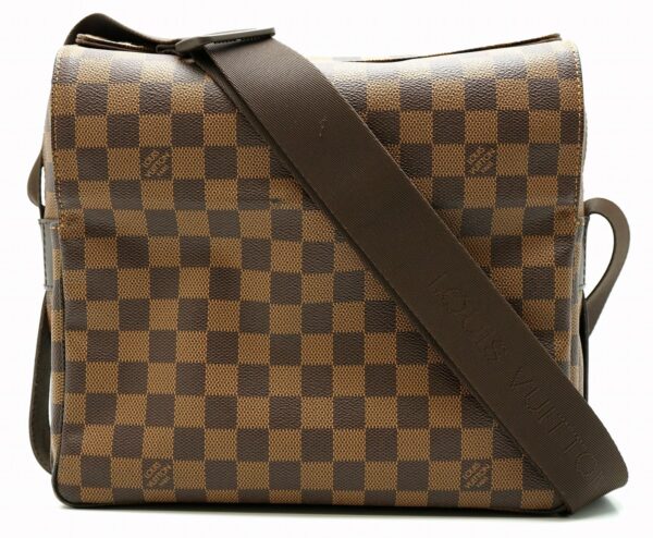 11581549 Louis Vuitton Naviglio Shoulder Bag Damier Brown