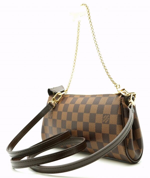 11581550 1 Louis Vuitton Eva Clutch Bag Damier Brown