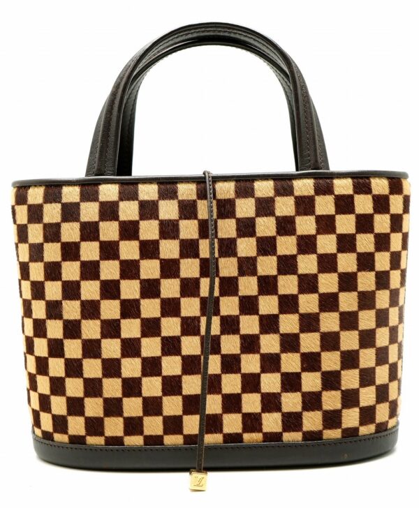 11581555 Louis Vuitton Impala Tote Bag Damier Sauvage Brown