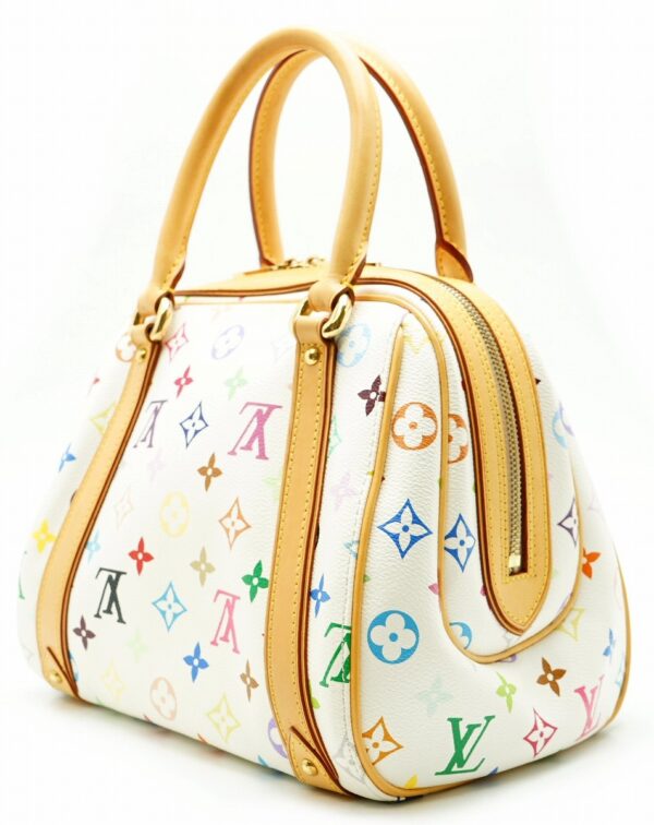 11581569 1 Louis Vuitton Priscilla Handbag Multicolor White