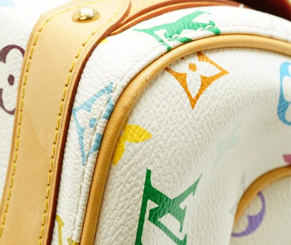 11581569 2 Louis Vuitton Priscilla Handbag Multicolor White