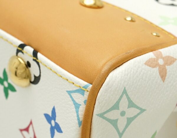 11581570 2 Louis Vuitton Beverly MM Shoulder Bag Multicolor White