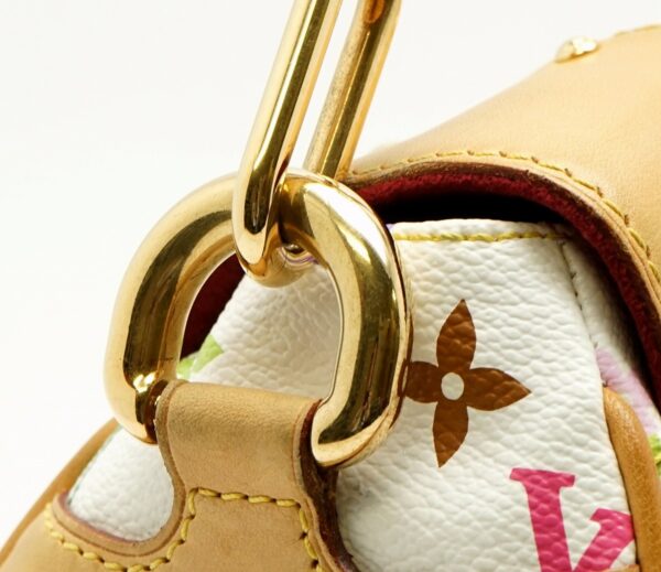 11581570 5 Louis Vuitton Beverly MM Shoulder Bag Multicolor White