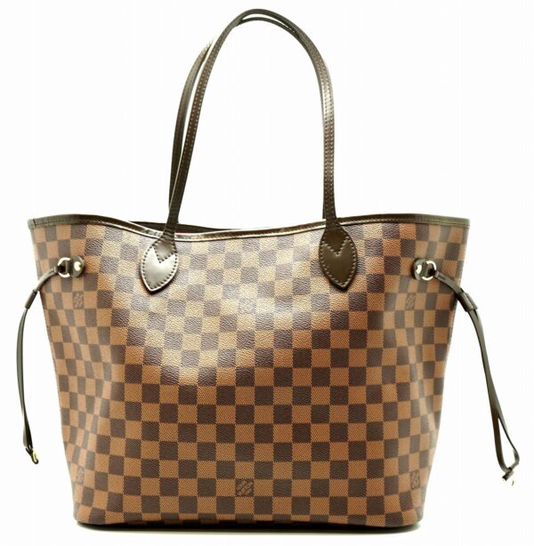 11581588 Louis Vuitton Neverfull MM Tote Bag Damier Brown