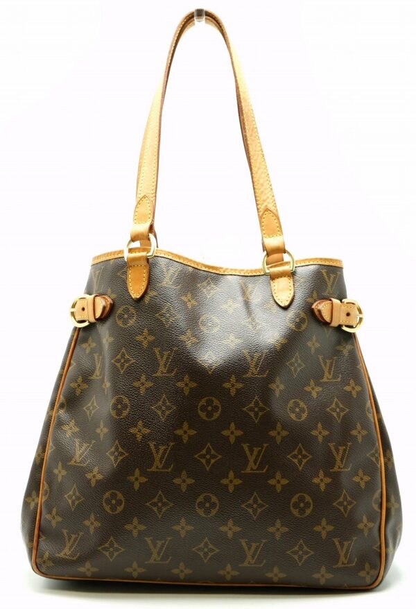 11581591 Louis Vuitton Batignolle Vertical Tote Bag Monogram Brown