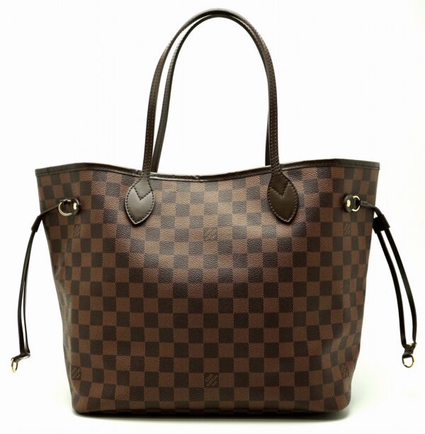 11581605 Louis Vuitton Neverfull MM Tote Bag Damier Brown