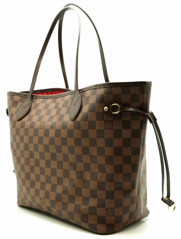 11581605 1 Louis Vuitton Neverfull MM Tote Bag Damier Brown