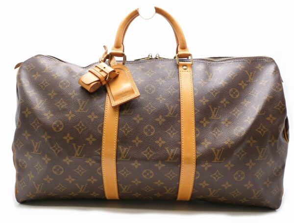 11590257 Louis Vuitton Keepall 50 Bag Monogram Brown