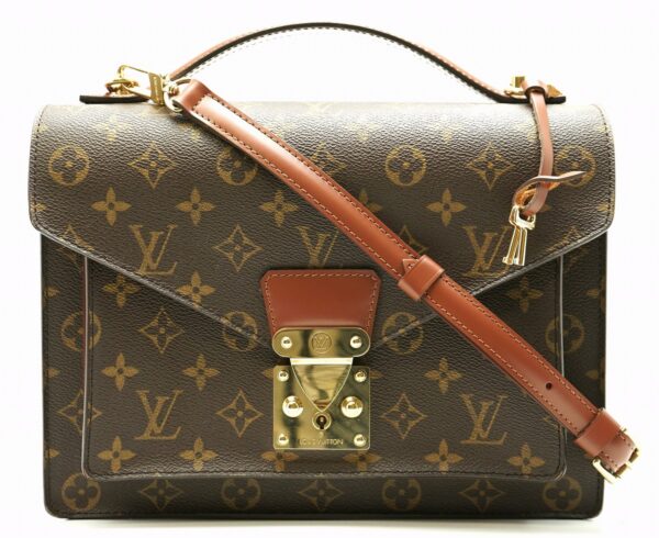 11590292 Louis Vuitton Monceau 28 Business Bag Monogram Brown