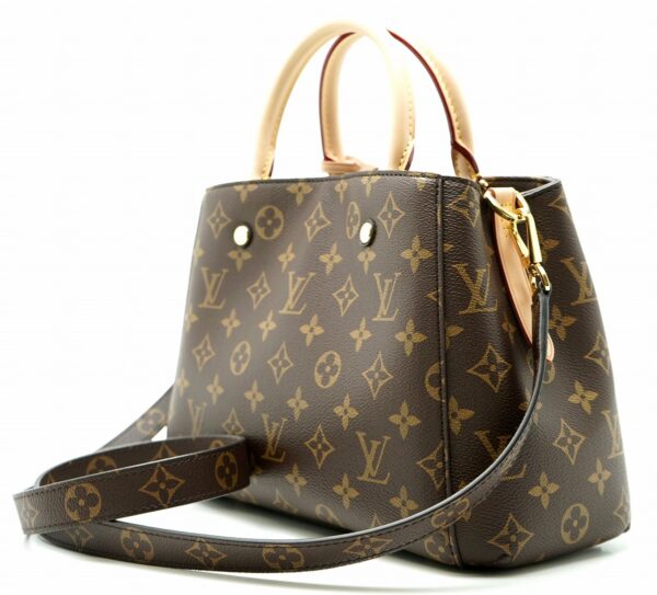 11590294 1 Louis Vuitton Montaigne BB 2WAY Bag Monogram Brown