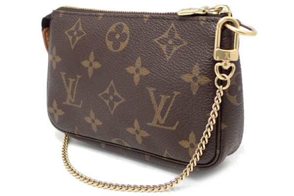 11590390 1 Louis Vuitton Mini Pochette Accessory Pouch Monogram Brown