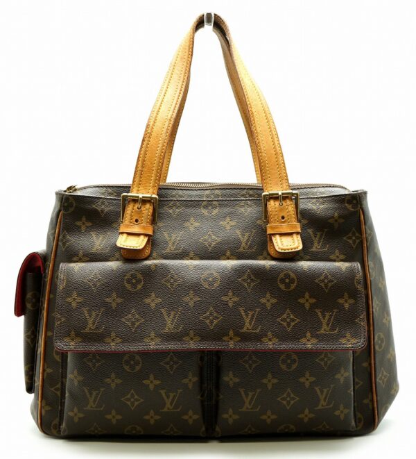 11590395 Louis Vuitton Multiply City Tote Bag Monogram Brown