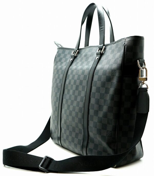 11590425 1 Louis Vuitton Tadao 2WAY Bag Damier Graphite Black