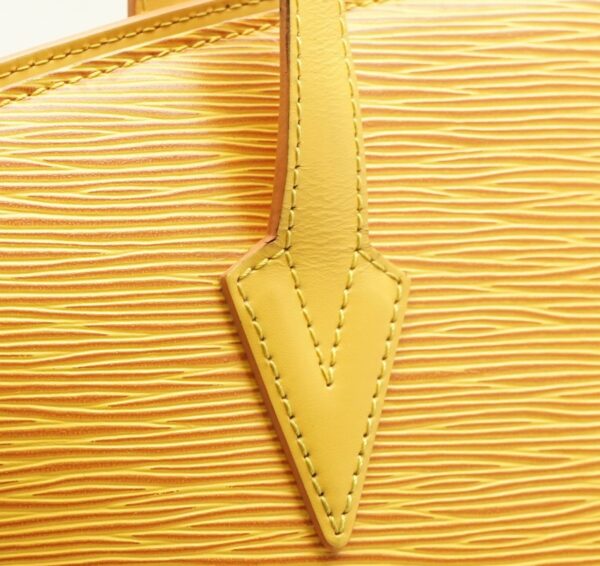 11590664 5 Louis Vuitton Saint Jacques Shopping Shoulder Bag Epi Yellow