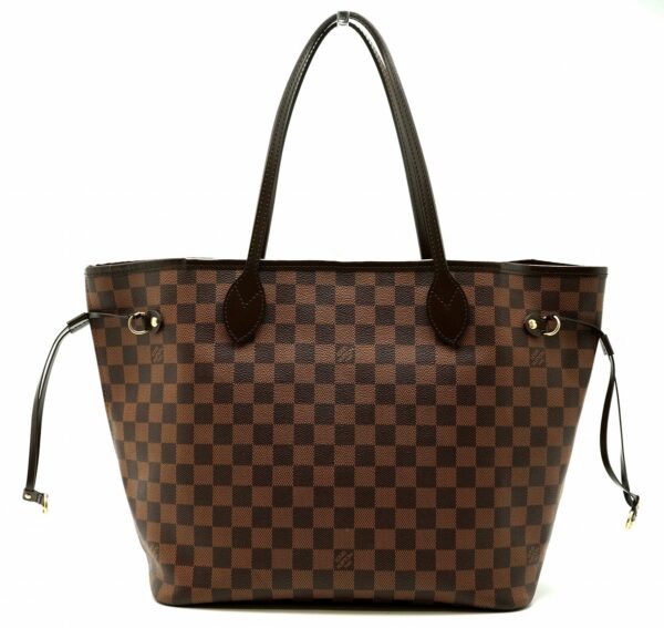 11590741 Louis Vuitton Neverfull MM Tote Bag Damier Brown